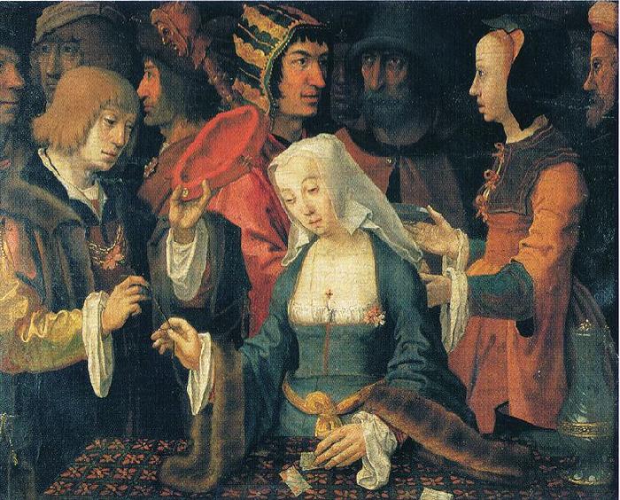 Lucas van Leyden fortune teller